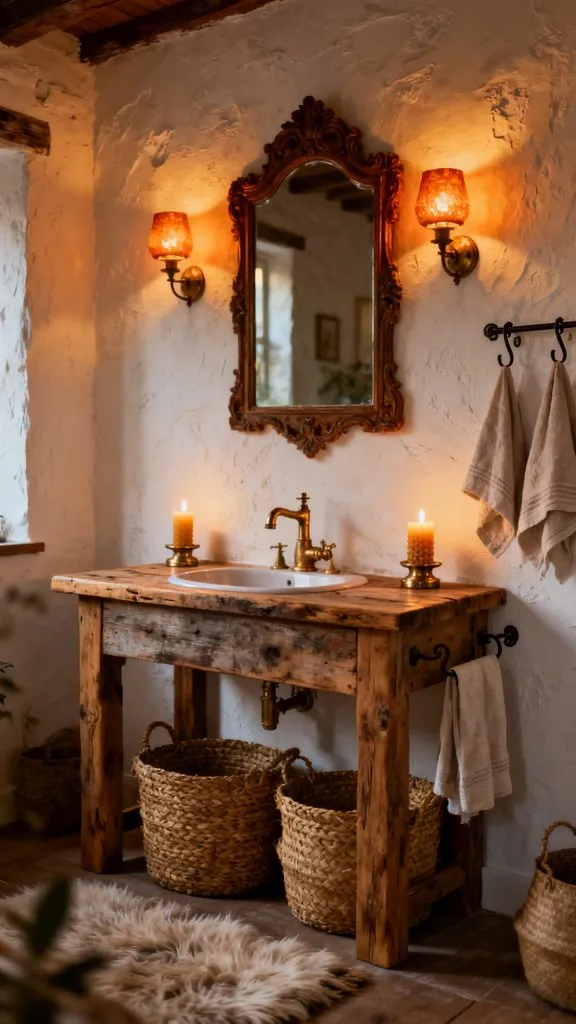 Small Cottage Core Bathroom Ideas 9