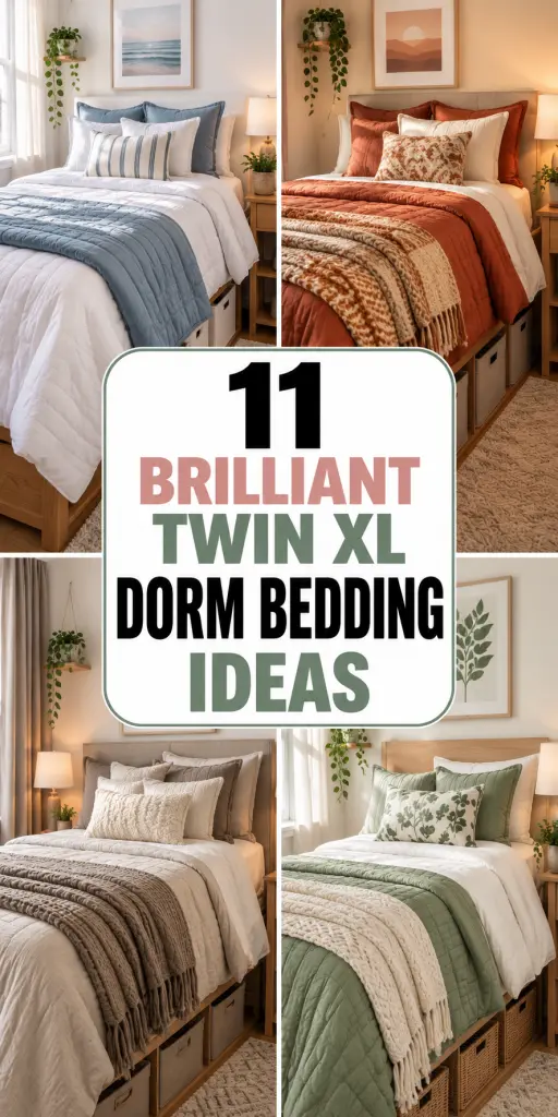 Twin XL Dorm Bedding Ideas 2