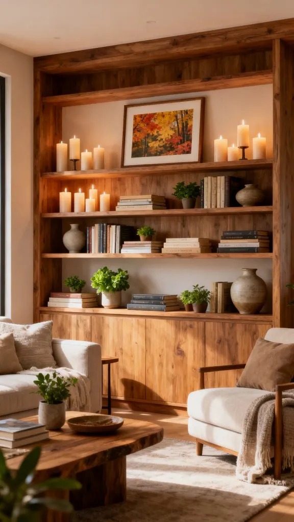 11 Cozy Fall Candle Decorating Ideas for a Warm and Inviting Home 4