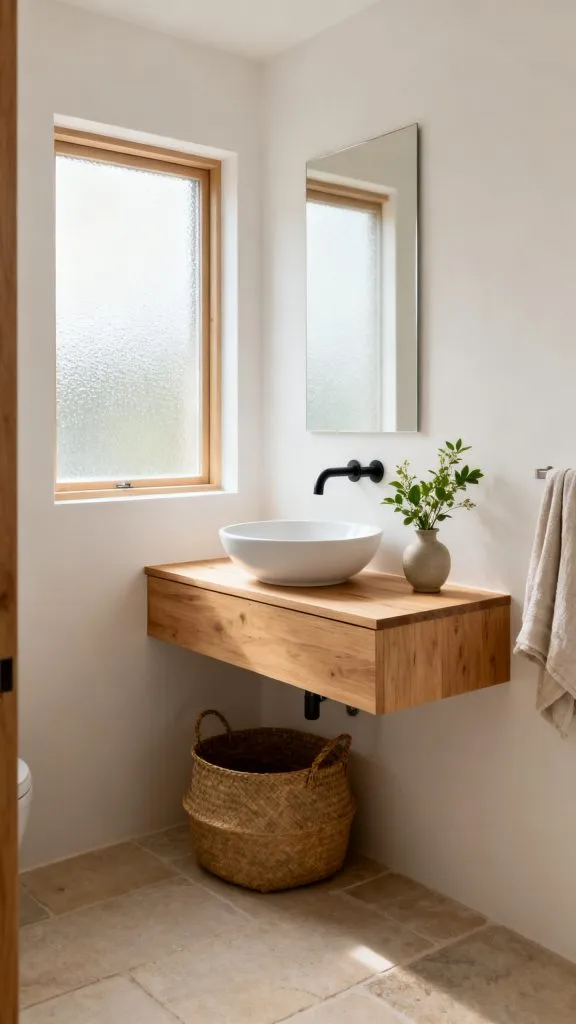 11 Japandi Small Bathroom Ideas 1