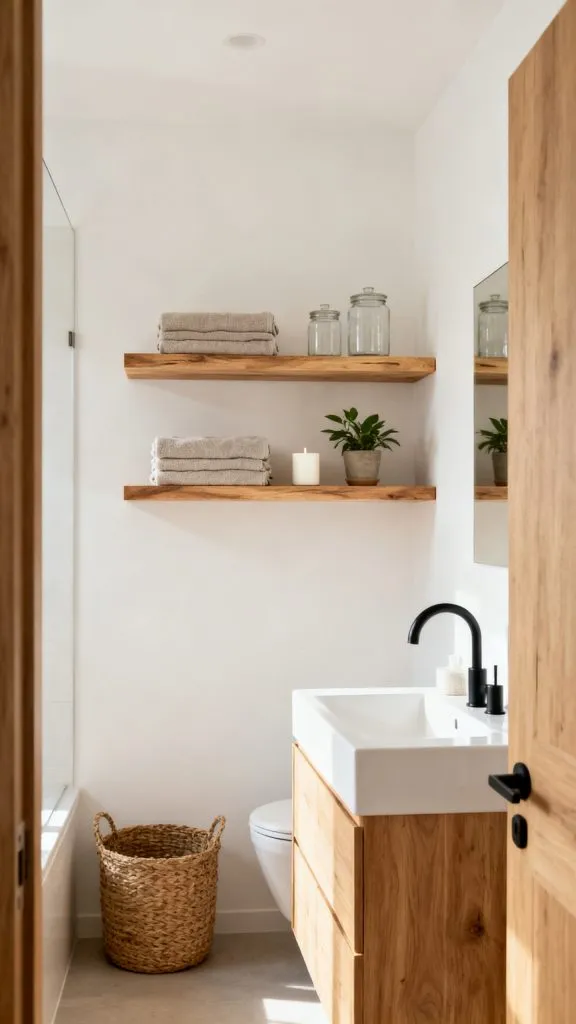 11 Japandi Small Bathroom Ideas 4