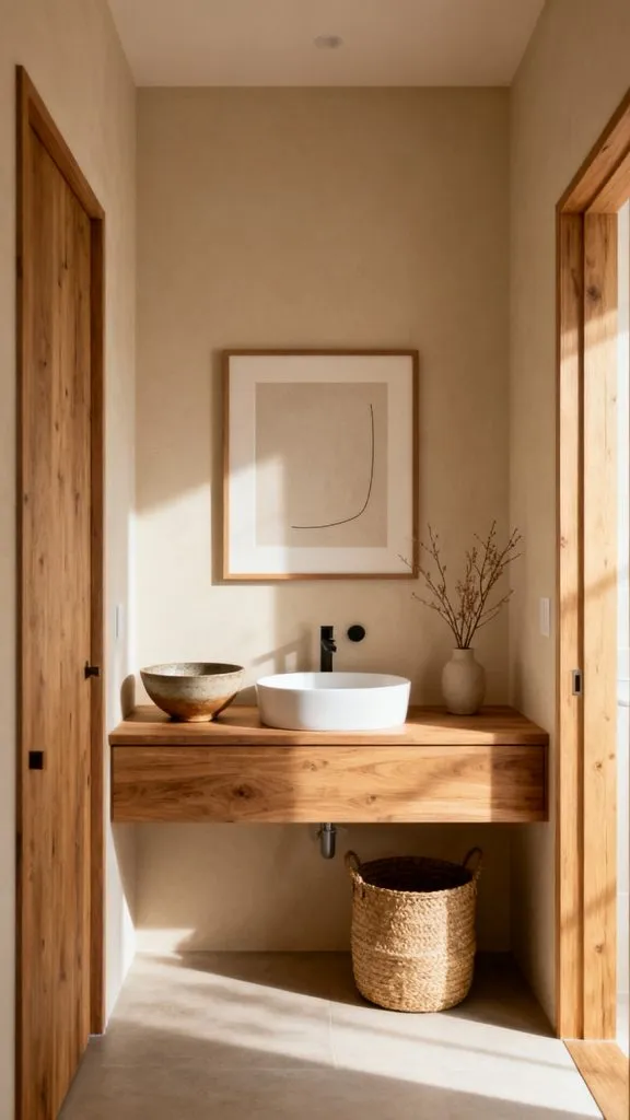 11 Japandi Small Bathroom Ideas 6