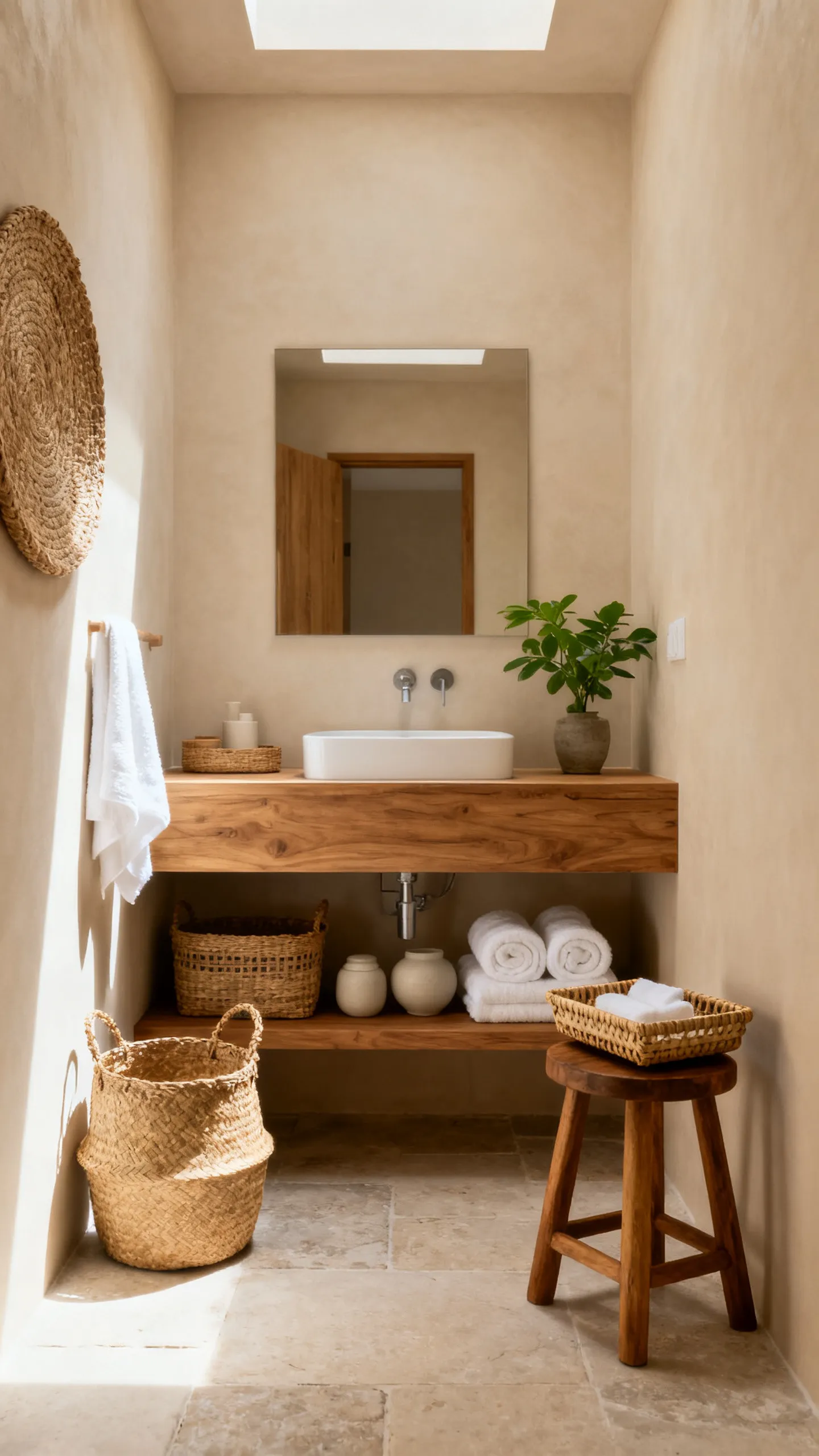 11 Japandi Small Bathroom Ideas 8