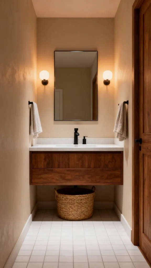 11 Mid Century Modern Small Bathroom Ideas 1