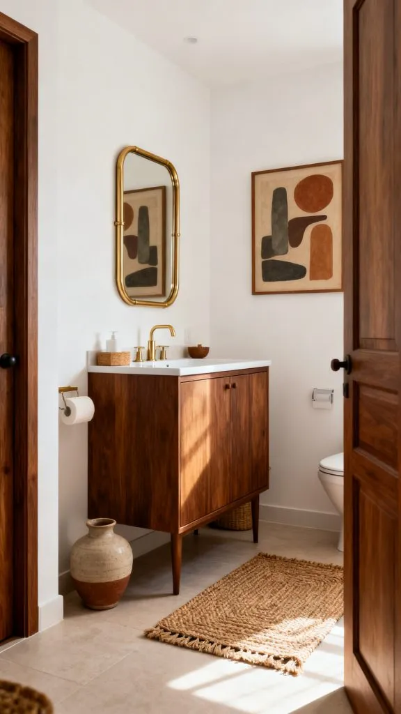 11 Mid Century Modern Small Bathroom Ideas 9