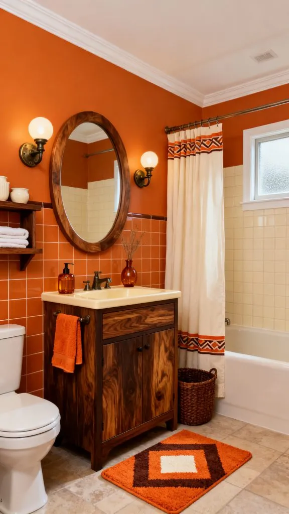 11 Retro Small Bathroom Ideas 8