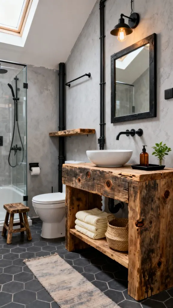 11 industrial small bathroom ideas 3