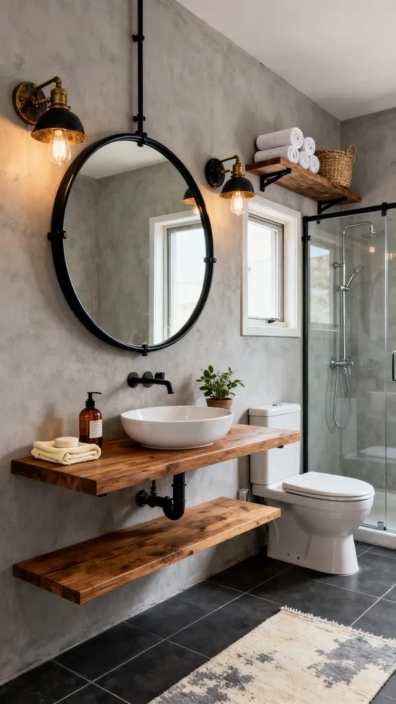 11 industrial small bathroom ideas 9
