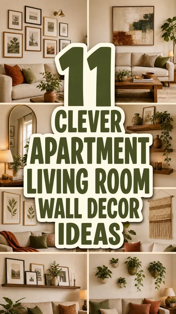 Apartment Living Room Wall Decor Ideas 1