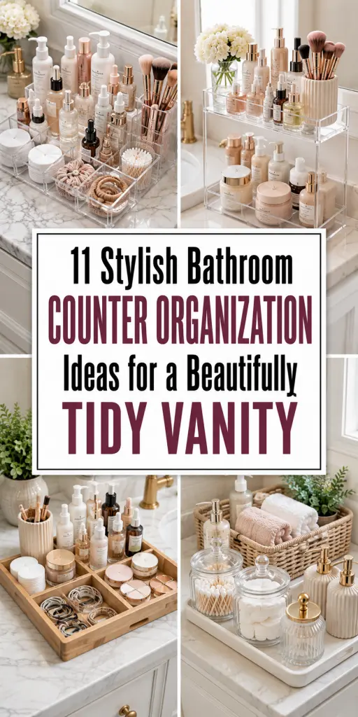 Bathroom Counter Organization Ideas 4