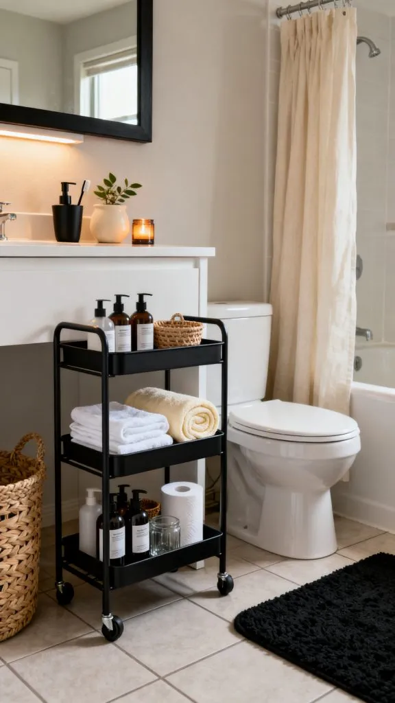 Black College Apartment Bathroom Ideas 1 1