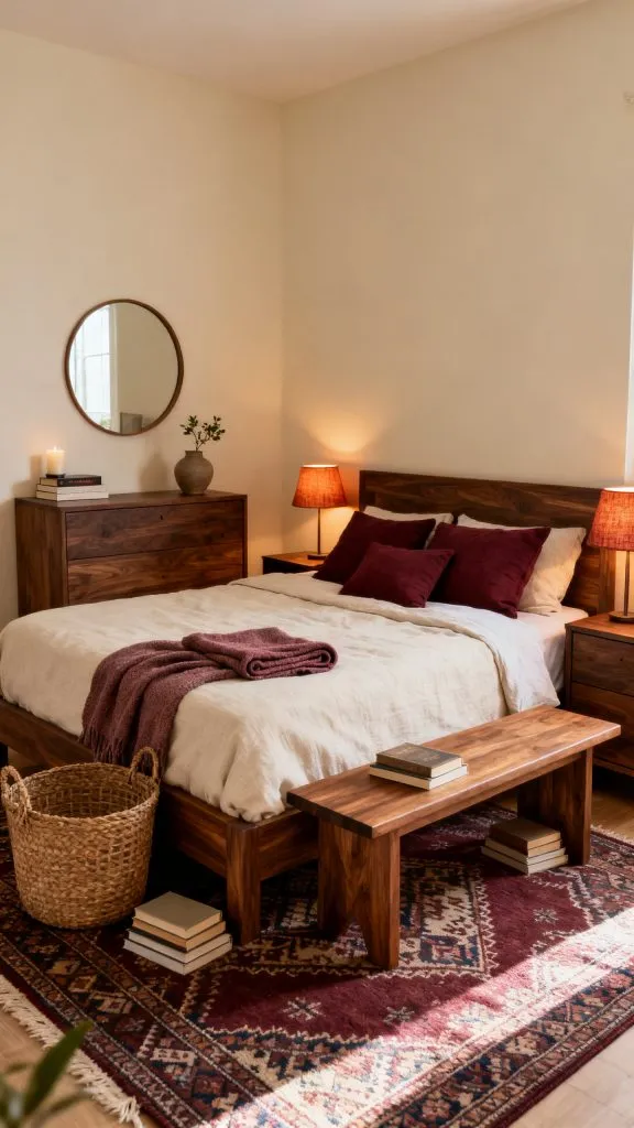 Burgundy Bedroom Ideas 4