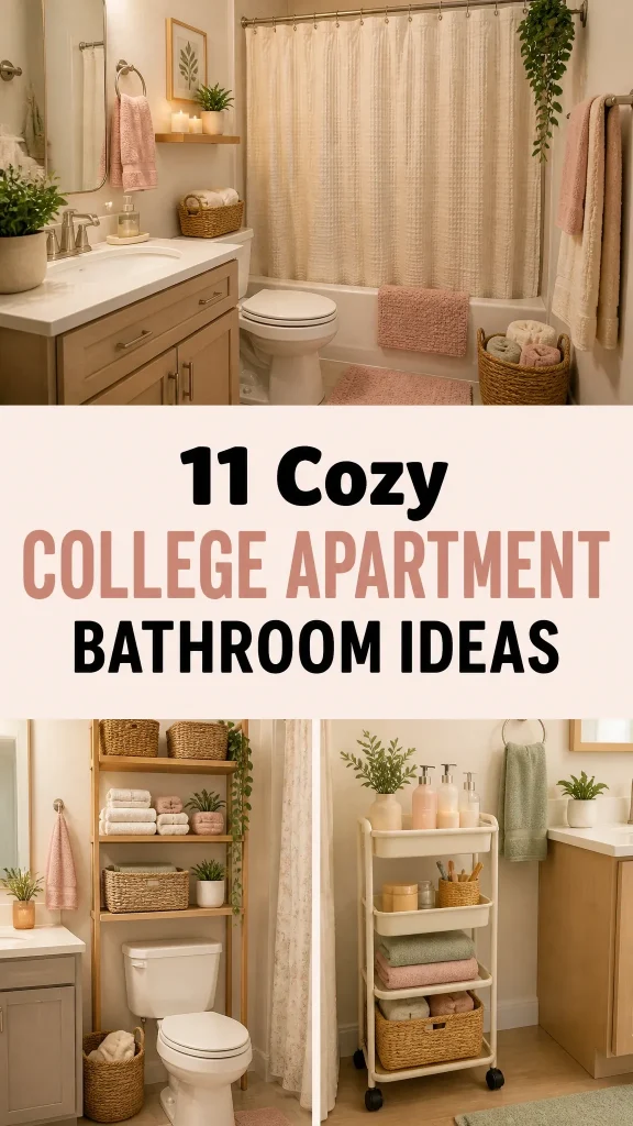 College Apartment Bathroom Ideas 1
