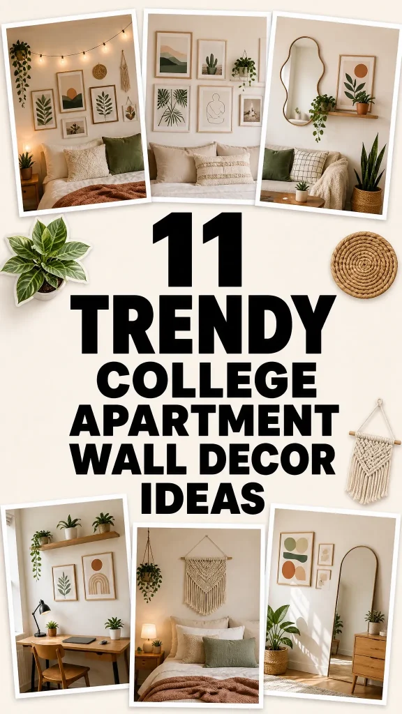 College Apartment Wall Decor Ideas 1