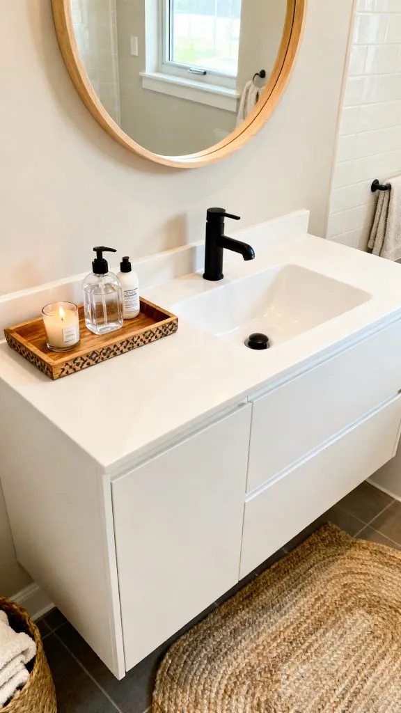 Cozy College Apartment Bathroom Ideas 4