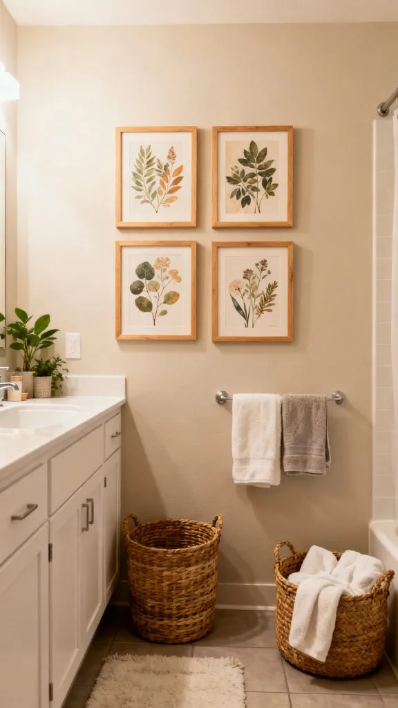Cozy College Apartment Bathroom Ideas 9
