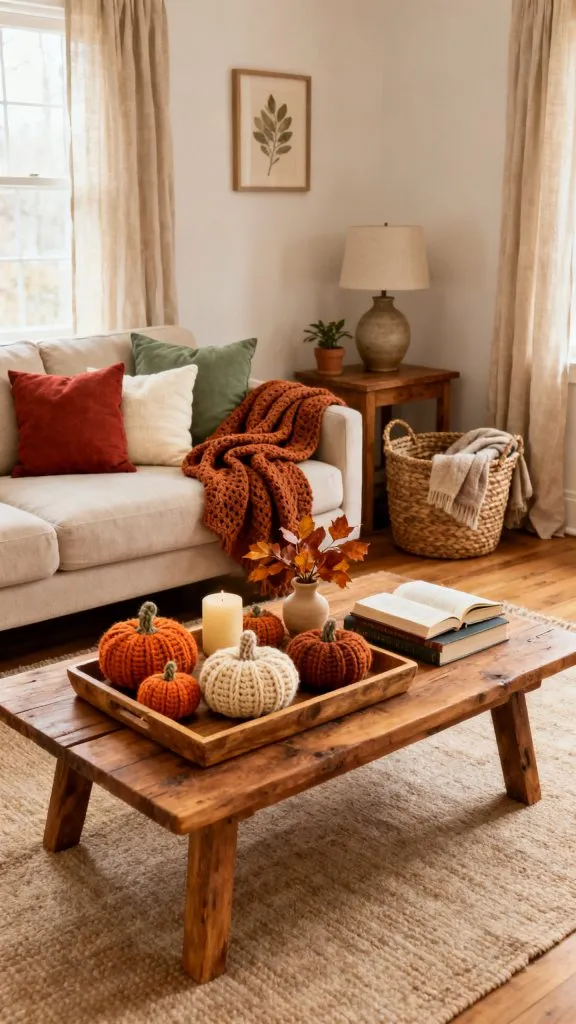 Cozy Crochet Fall Decor Ideas 2