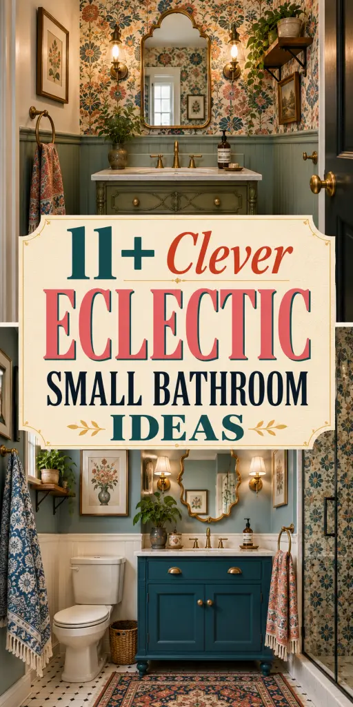 Eclectic Small Bathroom Ideas 3