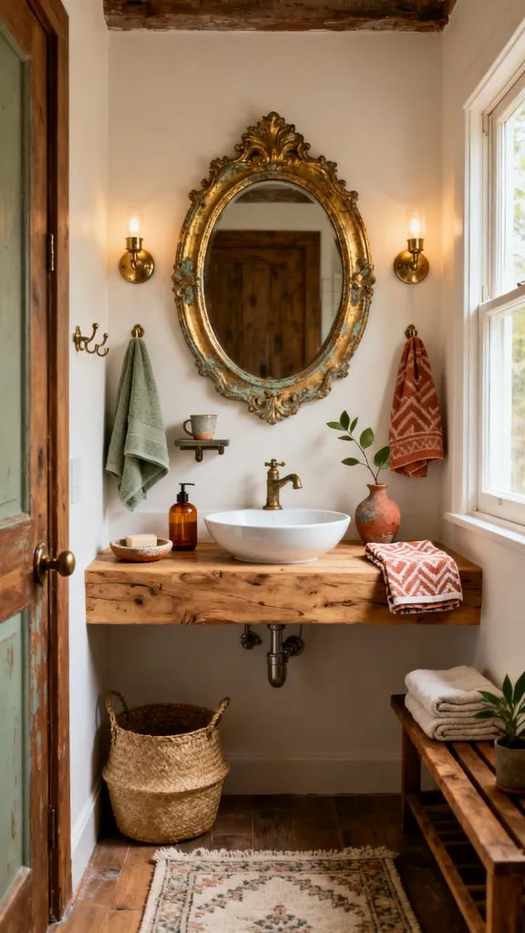 Eclectic Small Bathroom Ideas 10