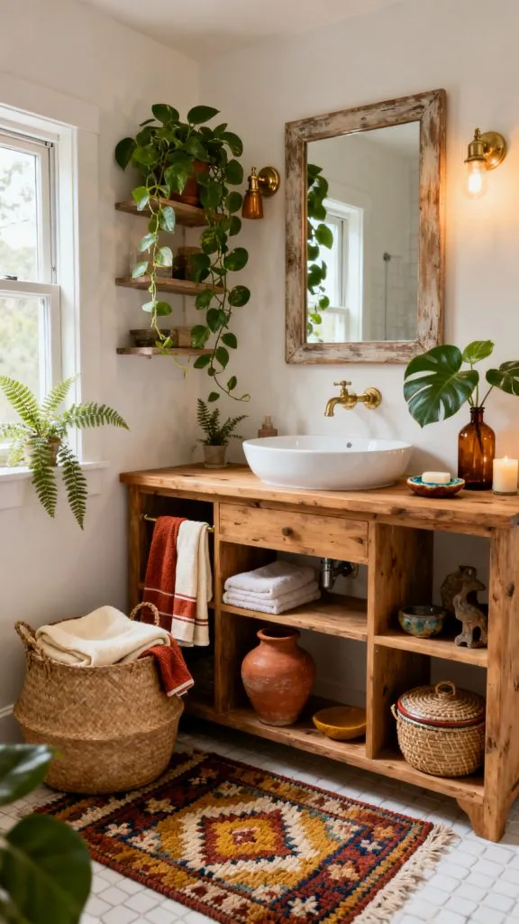 Eclectic Small Bathroom Ideas 11