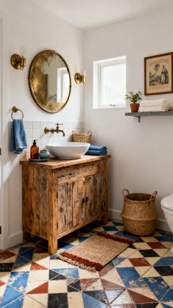 Eclectic Small Bathroom Ideas 4
