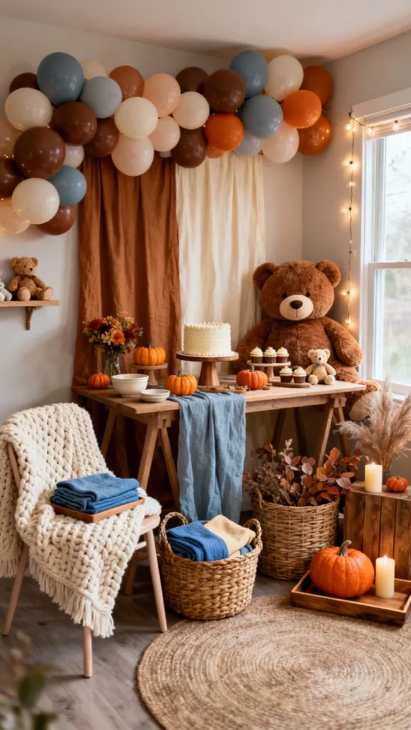 Fall Baby Shower Ideas for Boys 4