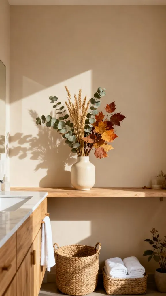 Fall Bathroom Decor Ideas 4