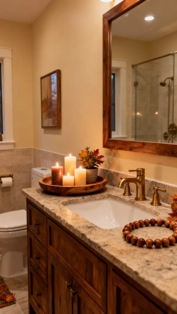 Fall Bathroom Decor Ideas 5