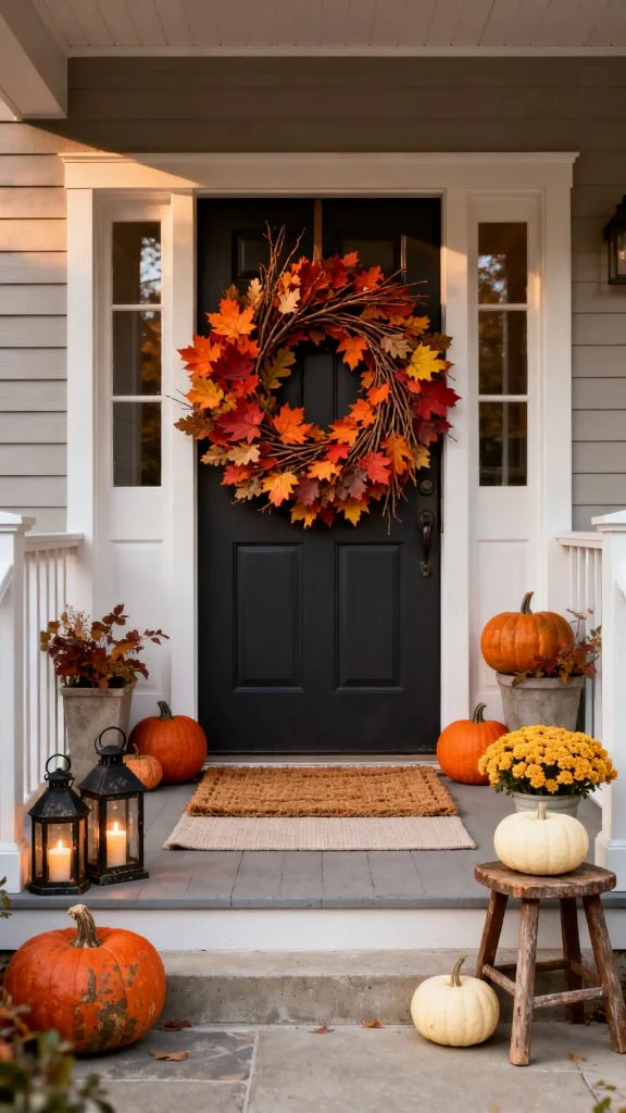 Fall Door Wreaths Ideas 1