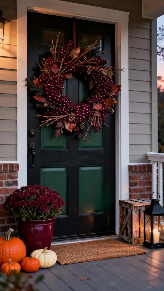 Fall Door Wreaths Ideas 6