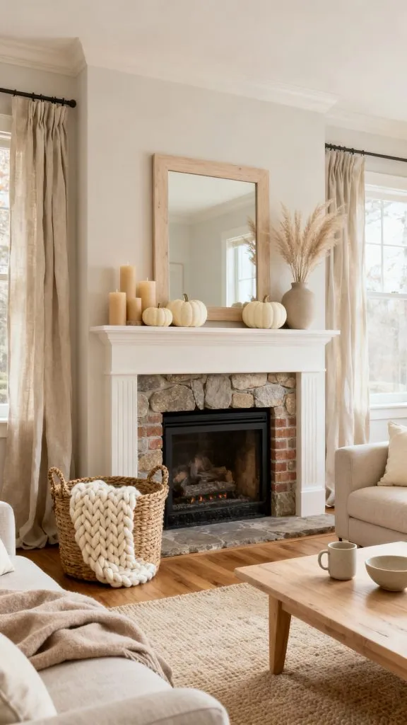 Fall Fireplace Decor Ideas 1 5