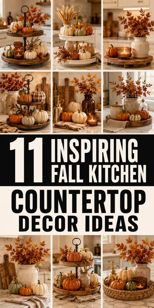 Fall Kitchen Countertop Decor Ideas 3