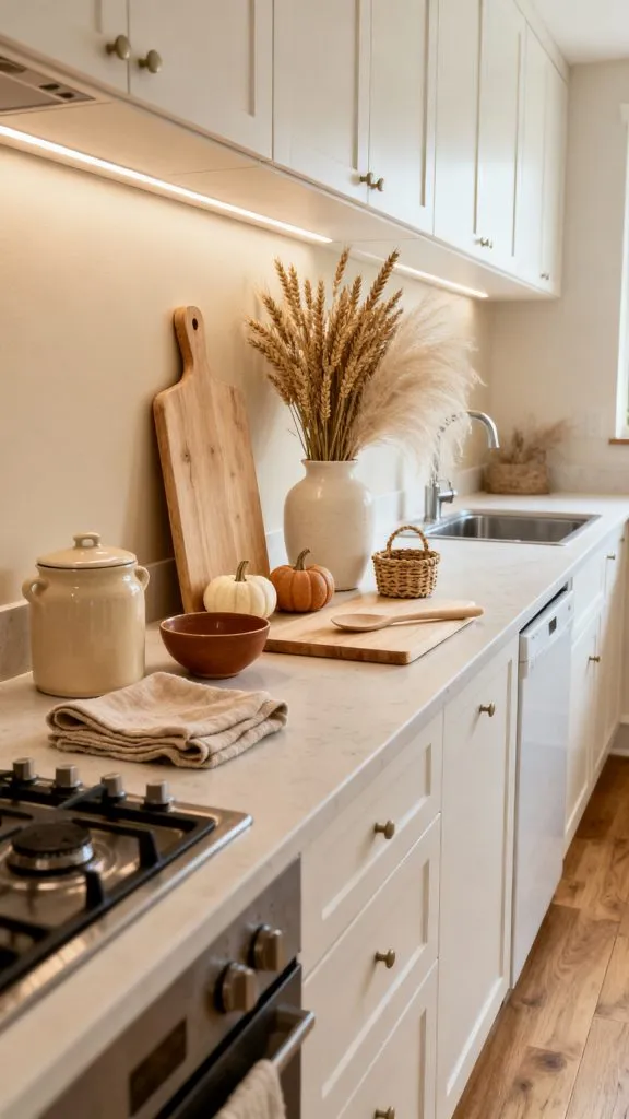 Fall Kitchen Countertop Decor Ideas 11