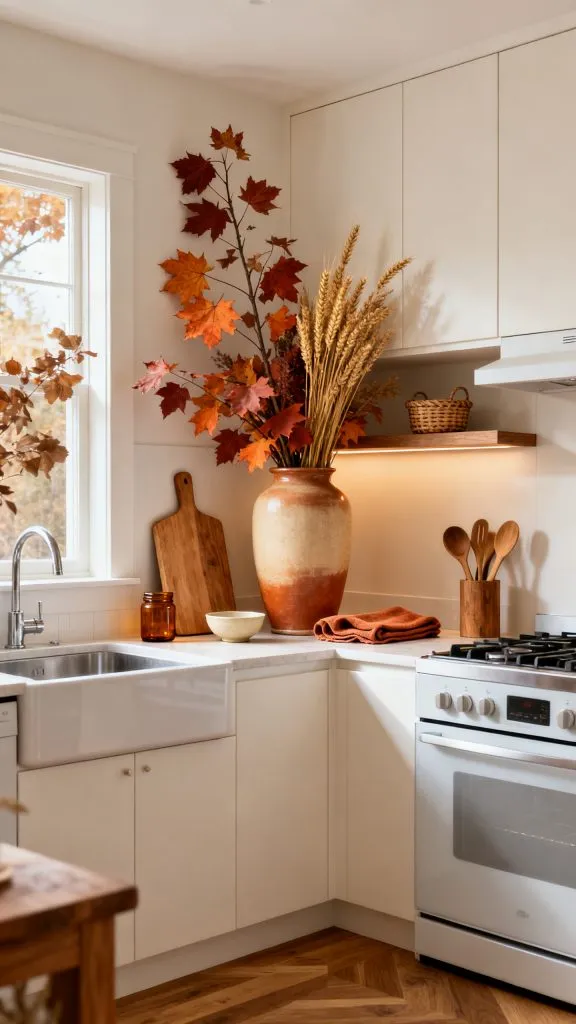 Fall Kitchen Countertop Decor Ideas 2