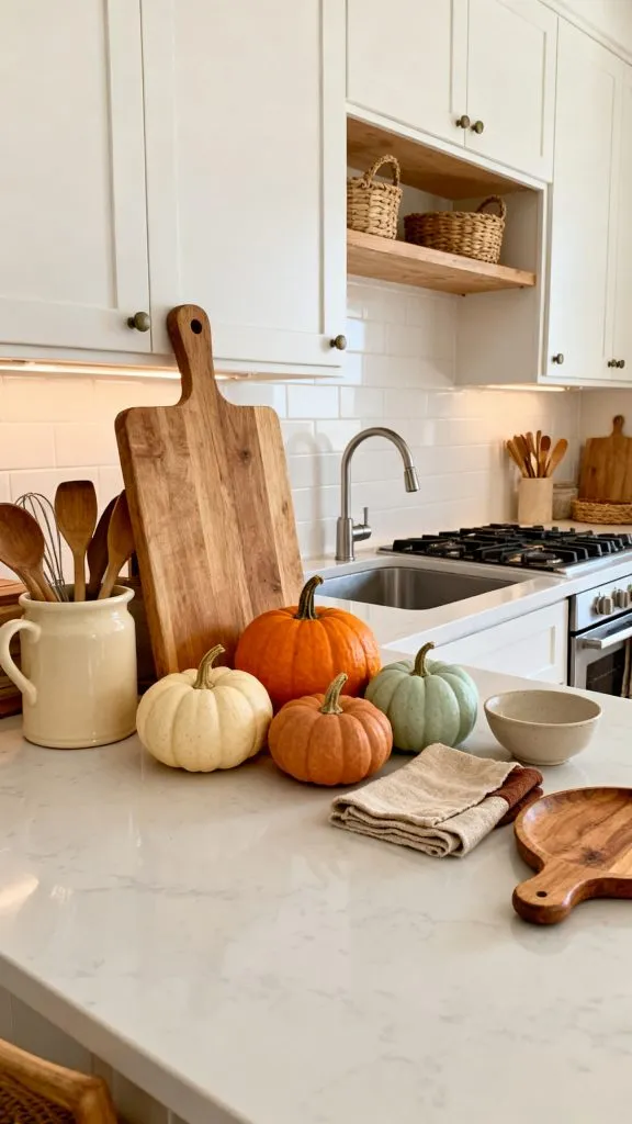 Fall Kitchen Countertop Decor Ideas 4