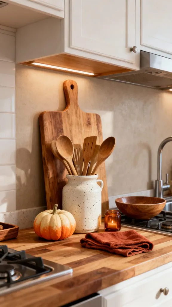 Fall Kitchen Countertop Decor Ideas 8