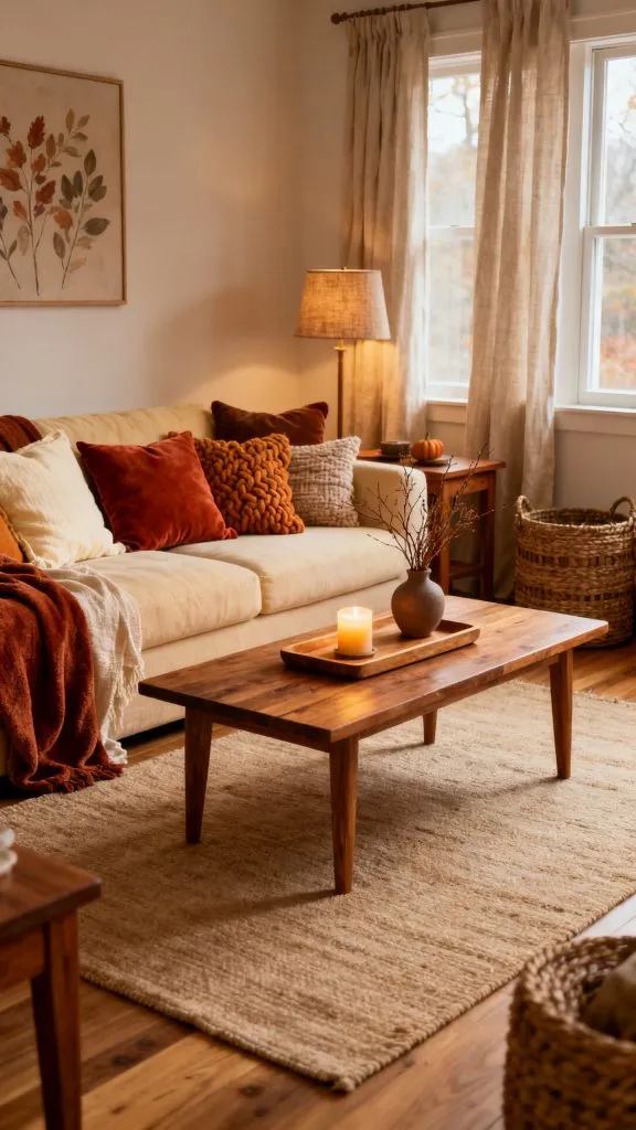 Fall Living Room Ideas 1