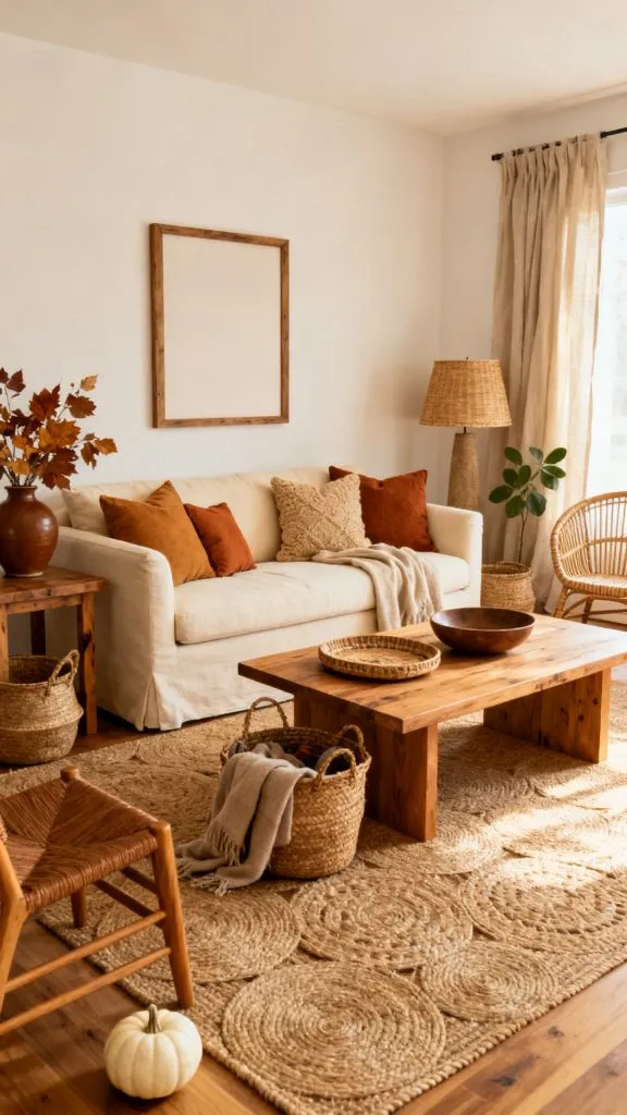 Fall Living Room Ideas 8