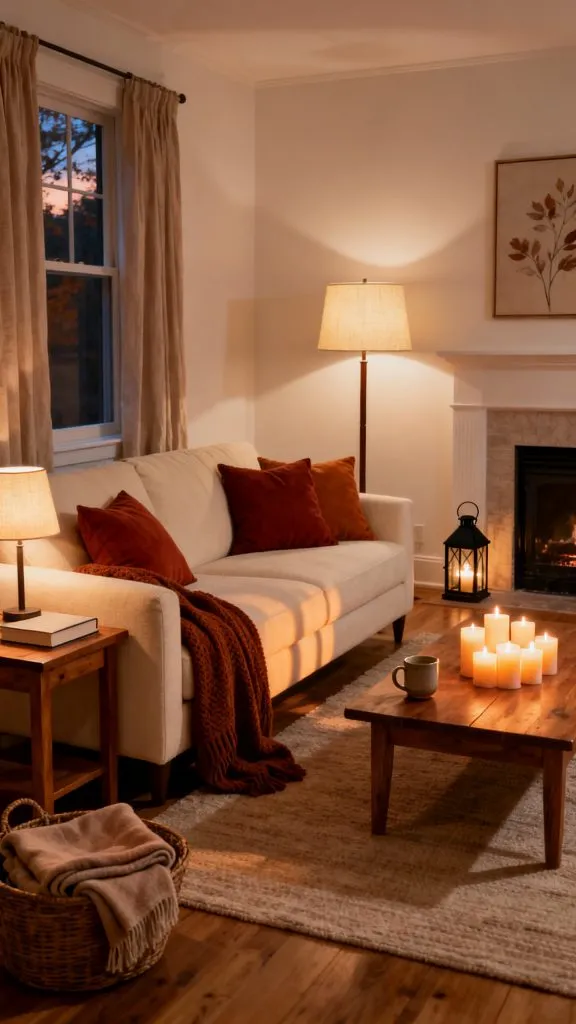 Fall Living Room Ideas 9