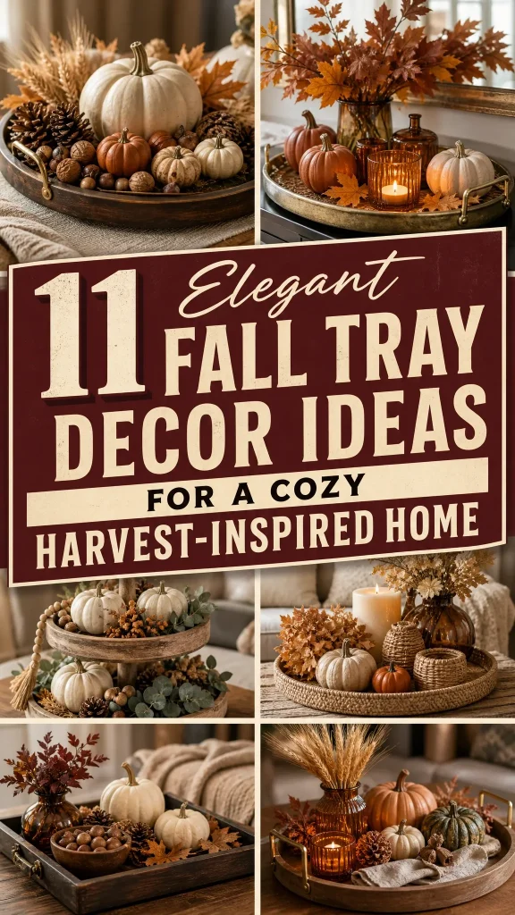 Fall Tray Decor Ideas 4