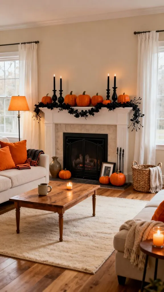 Halloween Mantle Decor 10