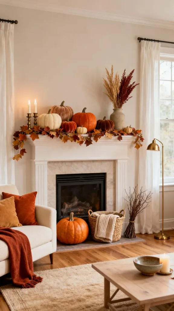 Halloween Mantle Decor 2