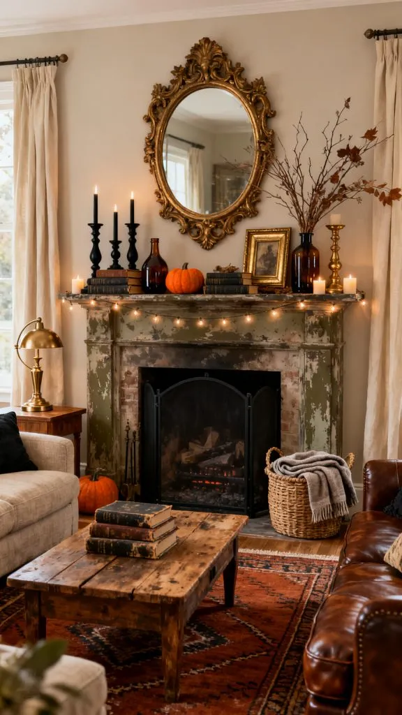 Halloween Mantle Decor 3