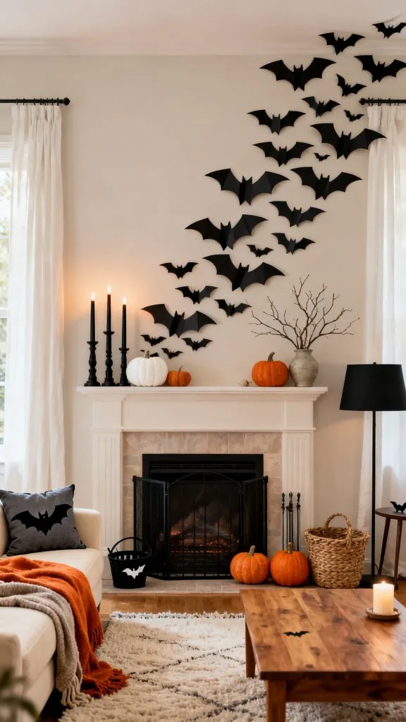 Halloween Mantle Decor 5