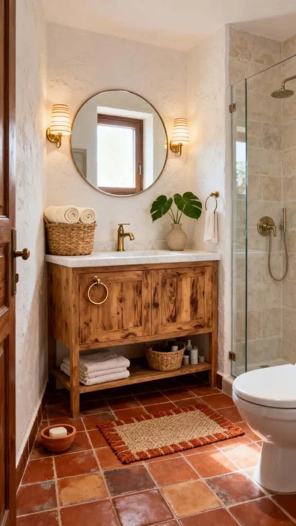 Mediterranean Small Bathroom Ideas 1