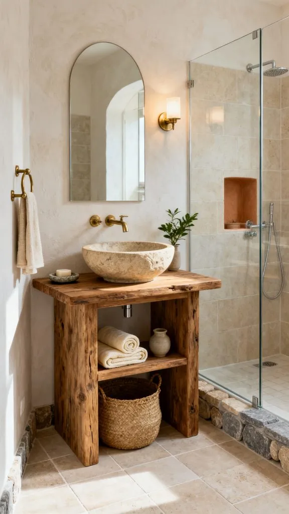 Mediterranean Small Bathroom Ideas 10