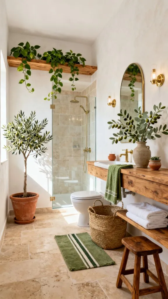 Mediterranean Small Bathroom Ideas 11