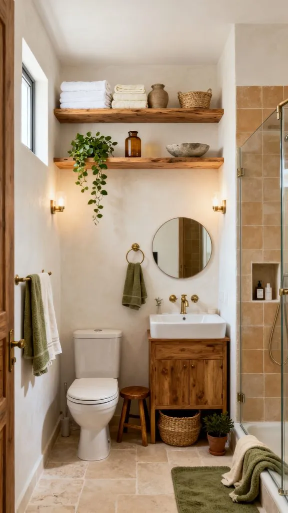 Mediterranean Small Bathroom Ideas 7