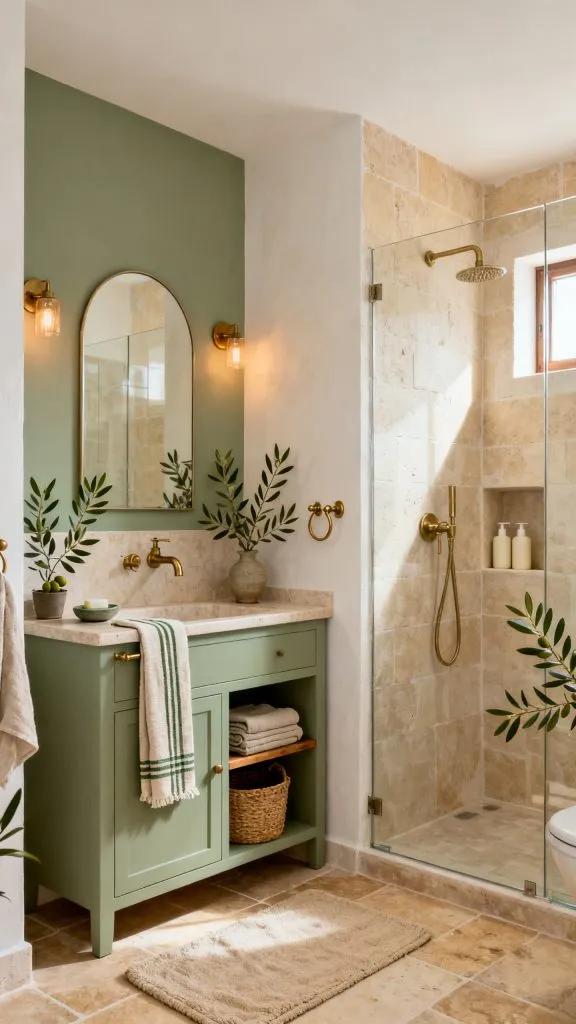 Mediterranean Small Bathroom Ideas 8
