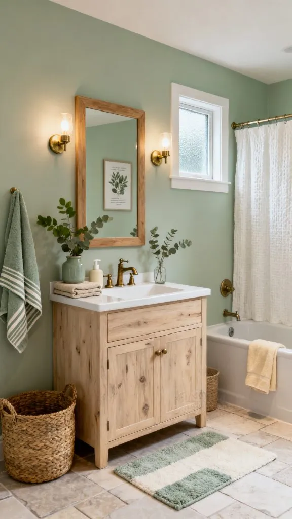 Modern Farmhouse Small Bathroom Ideas 6